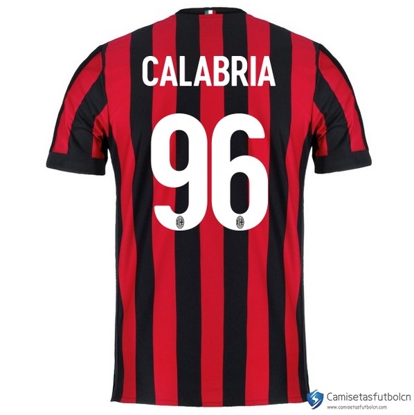 Camiseta Milan Primera equipo Galabria 2017-18